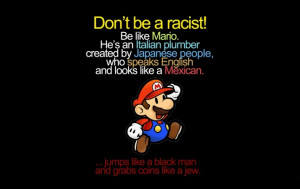 art cartoon Racist Racism don't care Reverse racism was that too much?