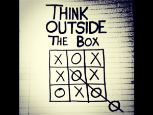 think outside the box. Do you? #QuoteIdeas, Tic Tac To, Inspiration ...