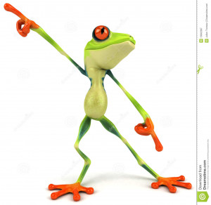 Zen Frog Royalty Free Stock Images Image