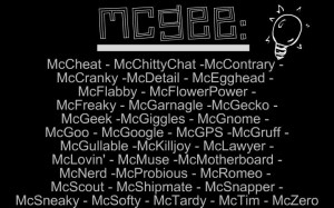 mcgee's nicknames by Jess-loves-ncis