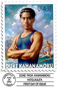 Hawai I, Hawaii Surfing, Commemor Stamps, Dukes Kahanamoku, Hawaiian ...