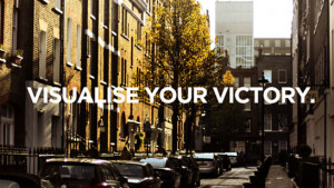 Visualise Your Victory Dope Quote