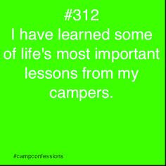 summer camp confessions tumblr More