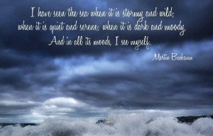 Have Seen The Sea When It Is Stormy And Wild, When It Is Quiet And ...