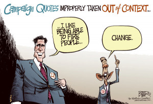 Campaign Quotes Out of Context by Nate Beeler, The Washington Examiner ...