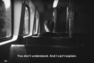 girl quote Black and White tumblr text depressed depression sad quotes ...
