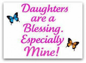 daughters are a blessing