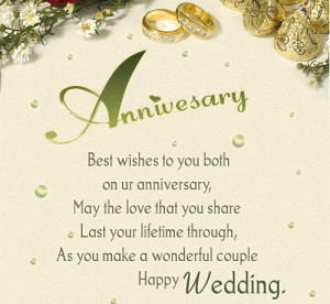 wedding anniversary quotes for friends 4 Quotes On Wedding Anniversary ...