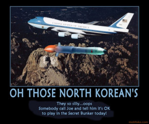 Those North Koreans...