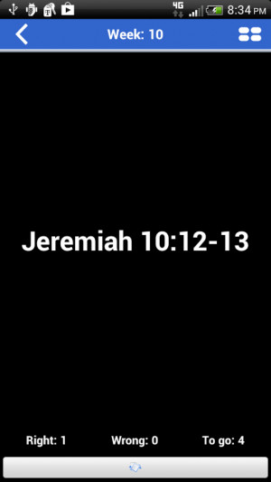 Study-Pro 2014 Bible Bee - screenshot