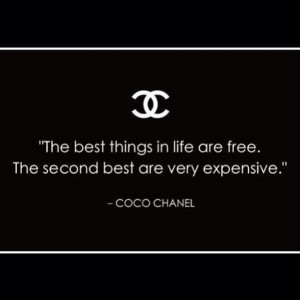peace_love_awsomeness | #chanel #coco #cocochanel #money #life #quote ...