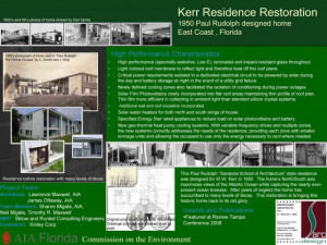 Kerr Residence, Melbourne Beach, FL, 1950-1951 (with Ralph Twitchell)