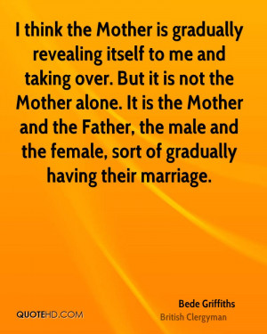Bede Griffiths Marriage Quotes
