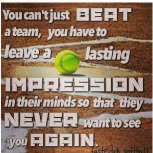 Softball Impression Me And My Team Did This Were The League