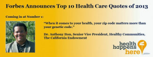 ... comes to health, your zip code matters more than your genetic code