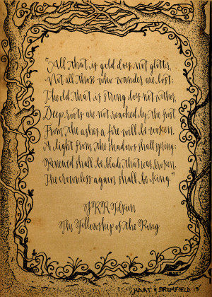 Tolkien Quote Print