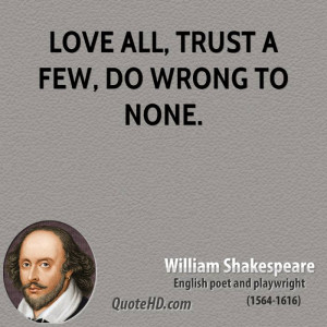 William Shakespeare Quote Love