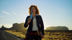 Alex Kingston as River Song in 
