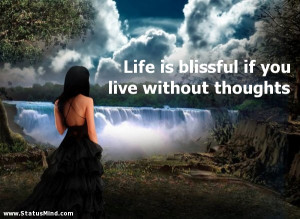 if you live without thoughts Socrates Quotes StatusMind