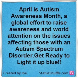 Autism Awareness Month