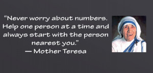 Mother Teresa Helping Quotes Mother teresa quote 2