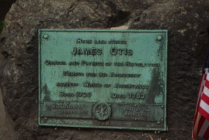 ... to Celebrate Patriot's Day .. does not honor James Otis Jr., indeed