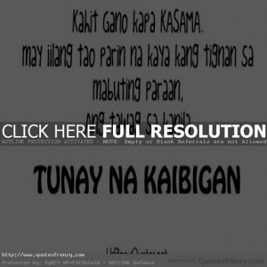 quotes about friendship tagalog