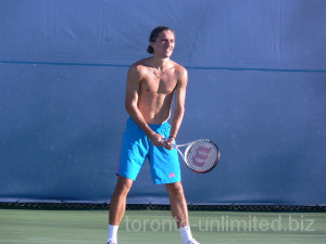 Alexandr Dolgopolov Ukraine In Practice August 6 2012 Rogers Cup ...