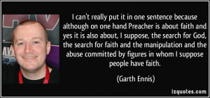 Garth Ennis Quotes