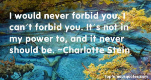 Top Quotes About Forbid