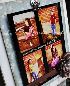 Unique Ways to Display your Family Photos + Wall Quotes
