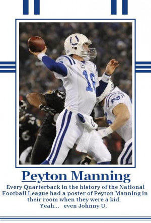 Peyton Manning Inspirational Posters