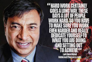 Lakshmi Mittal Billionaire Picture Quote