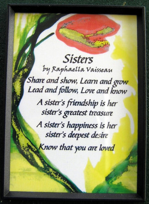 Sister Poems