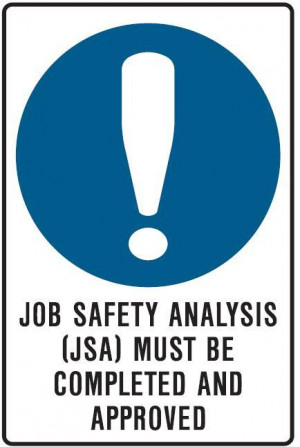 job safety analysis jsa job safety analysis jsa