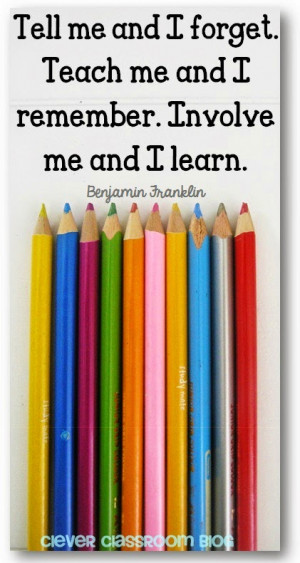 ... Franklin quote Quotes to Start the New Year: Clever Classroom blog
