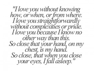 and i can t deny what my heart feels i love her and will always love ...