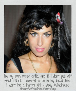 Amy Winehouse Quote About Life