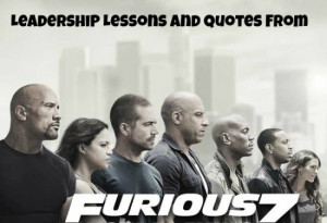 learn leadership from Fast And Furious 7
