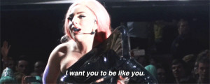 lady gaga my gifs quote live 2012 gifset speech i just love you so ...