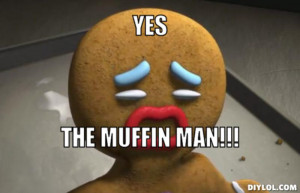 back the gingerbread man