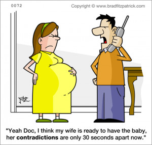 Wordless Wednesday: Very Funny Pregnancy Cartoons