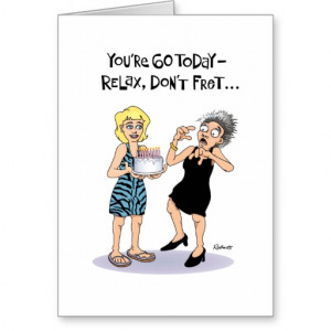 Funny 60th Birthday Card for Female