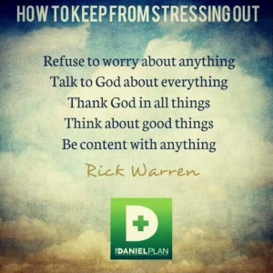 Quote by Rick Warren***