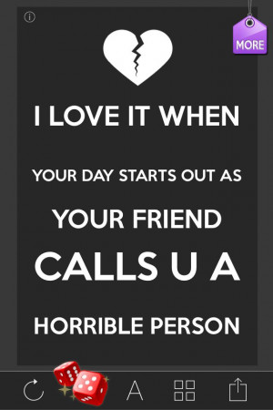 they call you things like evil also they say I'm controlling and pushy ...