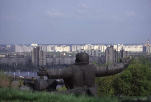 ukraine kiev skyline