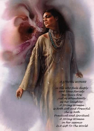 pictures wolves native american women
