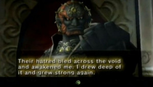 ... blood! ”-Ganondorf, “The Legend of Zelda: The Twilight Princess