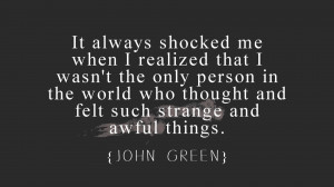 The world of John Green in ten quotes