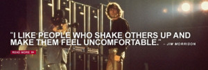 People Shake Jim Morrison Quotes